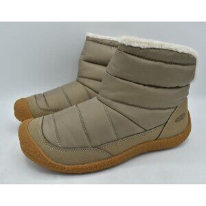 Keen Womens Size 10.5 Howser Fold Down Timberwolf Taupe Pull On Shoes